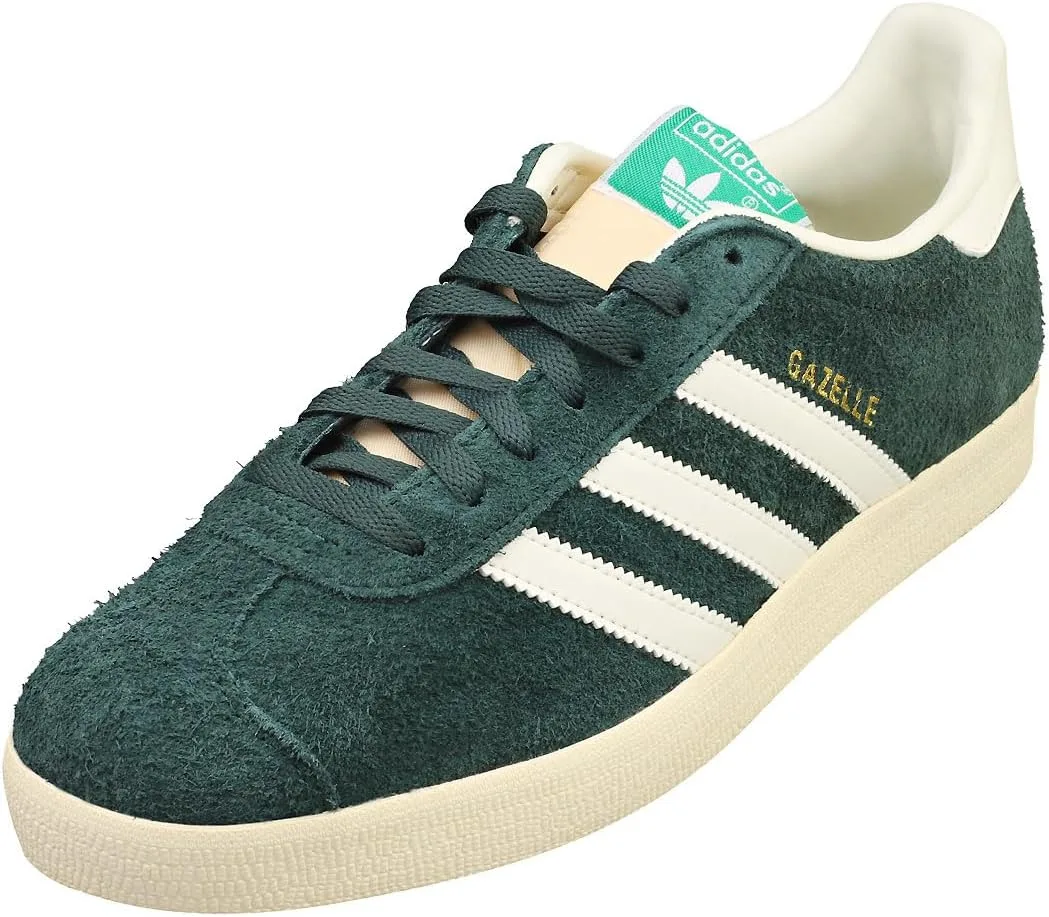 Кроссовки Adidas Originals Gazelle IF9655 Mineral Green/Off-White/Cream White, оригинальный продукт японского производства, белый/зеленый