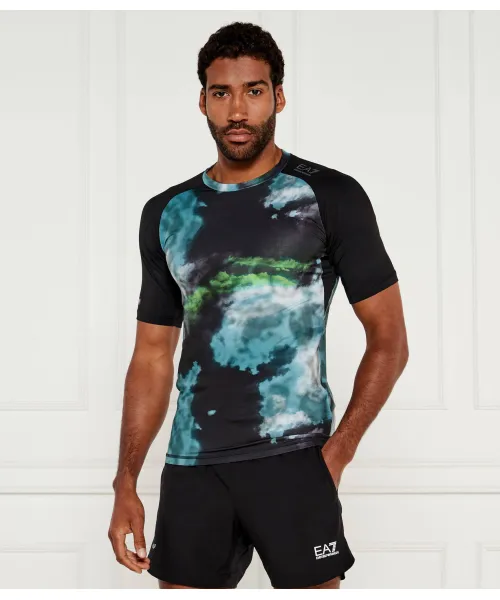 

Футболка Slim fit Ea7, черный