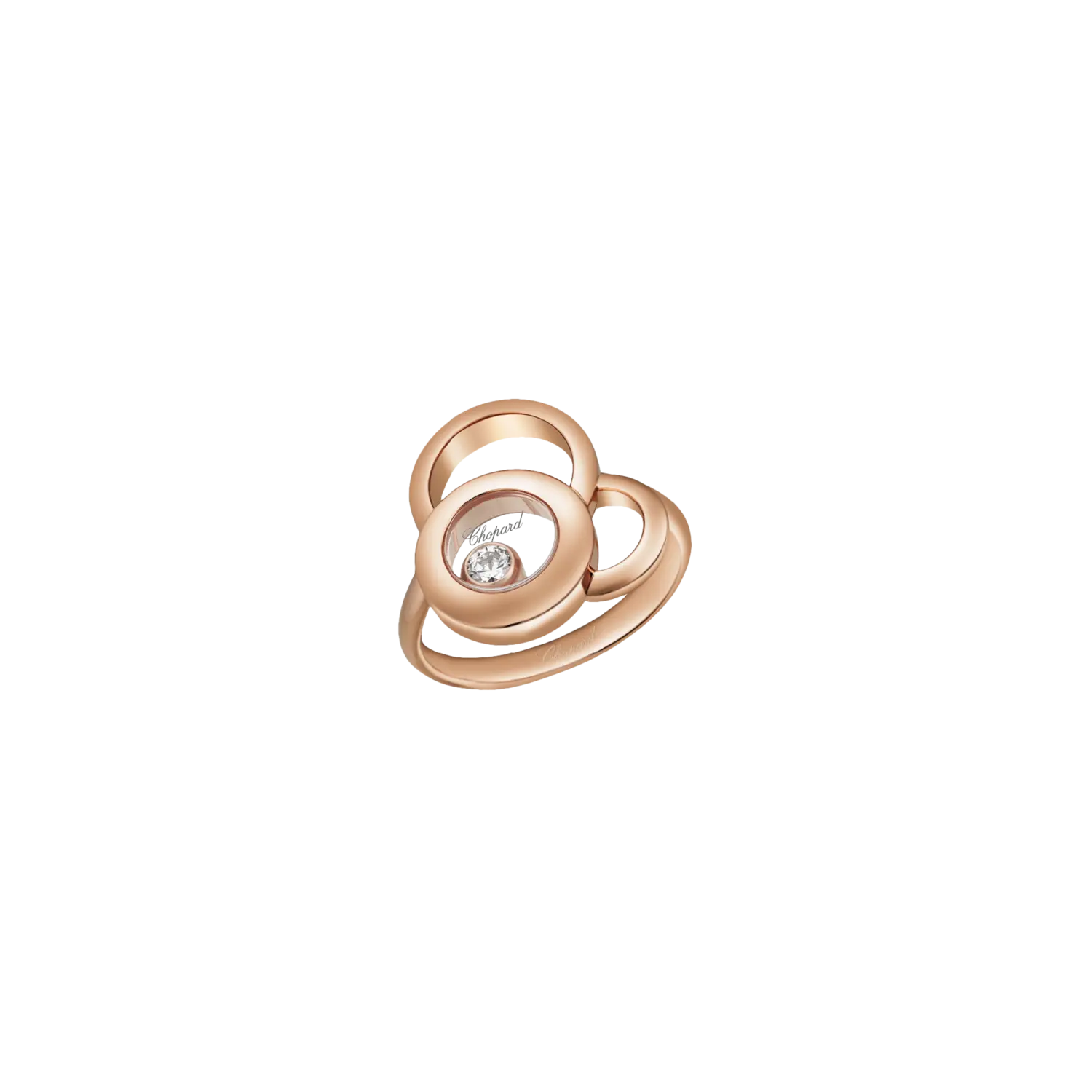 

Кольцо Chopard Happy dreams из розового золота с бриллиантом