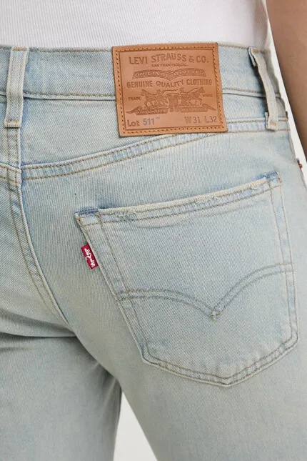 Джинсы 511 Levi's, синий — фото 4
