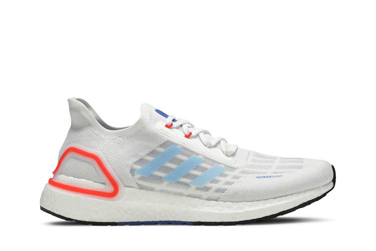 Кроссовки adidas UltraBoost Summer.Rdy 'White Glory Blue', белый — фото 2
