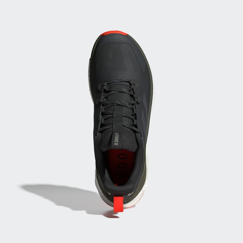Мужские кроссовки Adidas Terrex Free Hiker 2.0 Low, черный/серый — фото 4