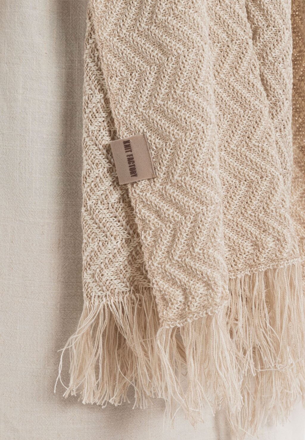 

Шарф Knit Factory, цвет Mottled Beige