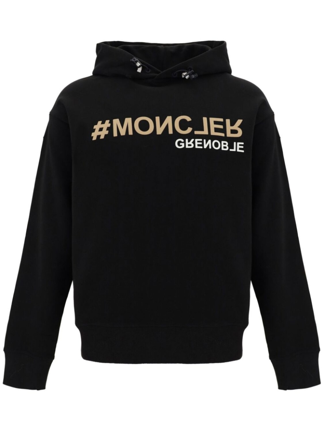 

Moncler Grenoble хлопковая толстовка с логотипом, черный