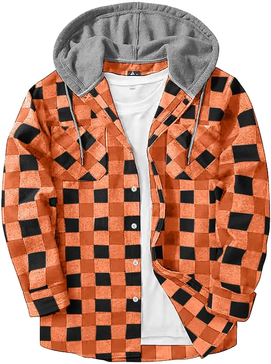 

Мужская толстовка с капюшоном и карманами