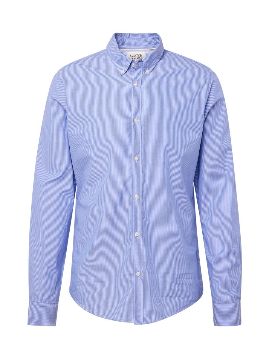 

Рубашка на пуговицах SCOTCH & SODA Regular fit Button Up Shirt Essential, синий