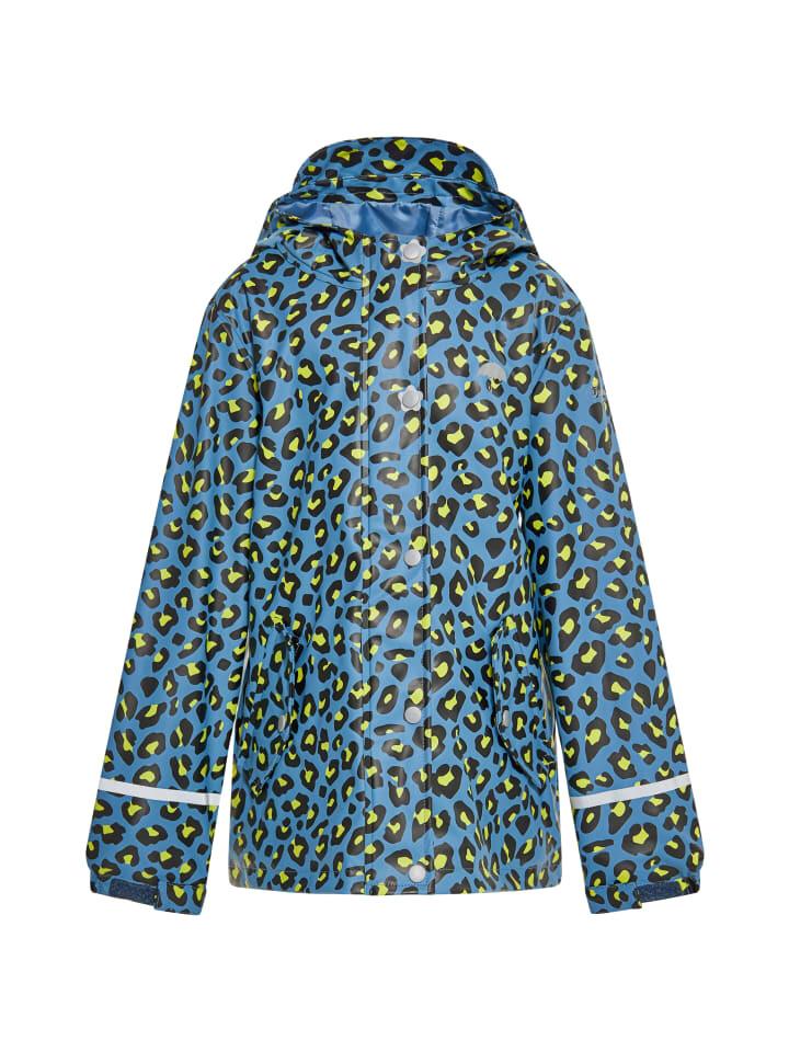 

Переходная куртка Schmuddelwedda, цвет stahlblau limette leo