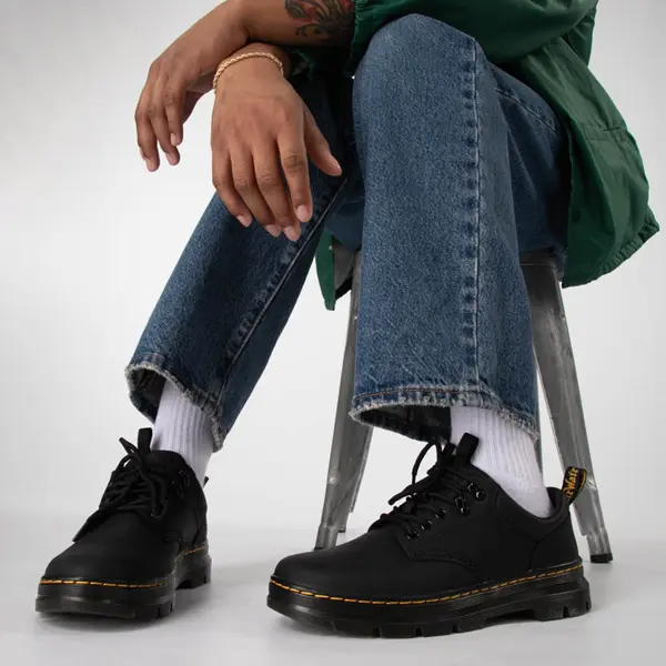 Ботинки мужские Dr. Martens Reeder на шнуровке, черный — фото 2