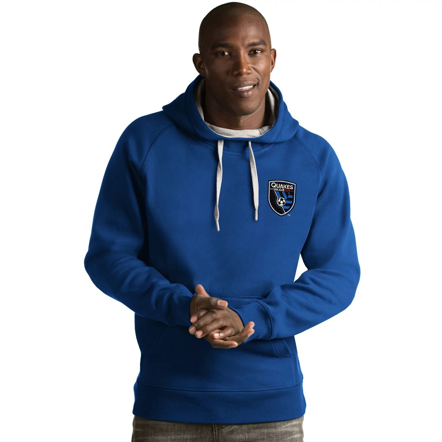

Мужской пуловер с капюшоном San Jose Earthquakes Victory Antigua