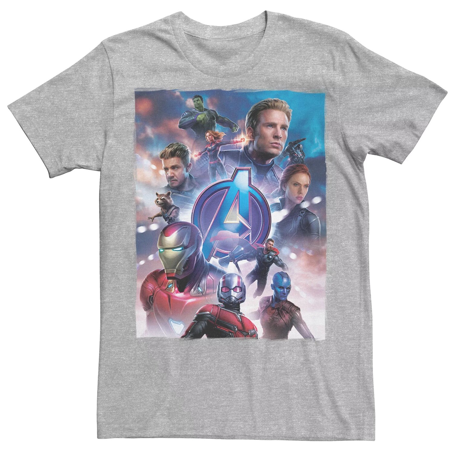 

Мужская футболка Marvel Avengers Action Pose Licensed Character