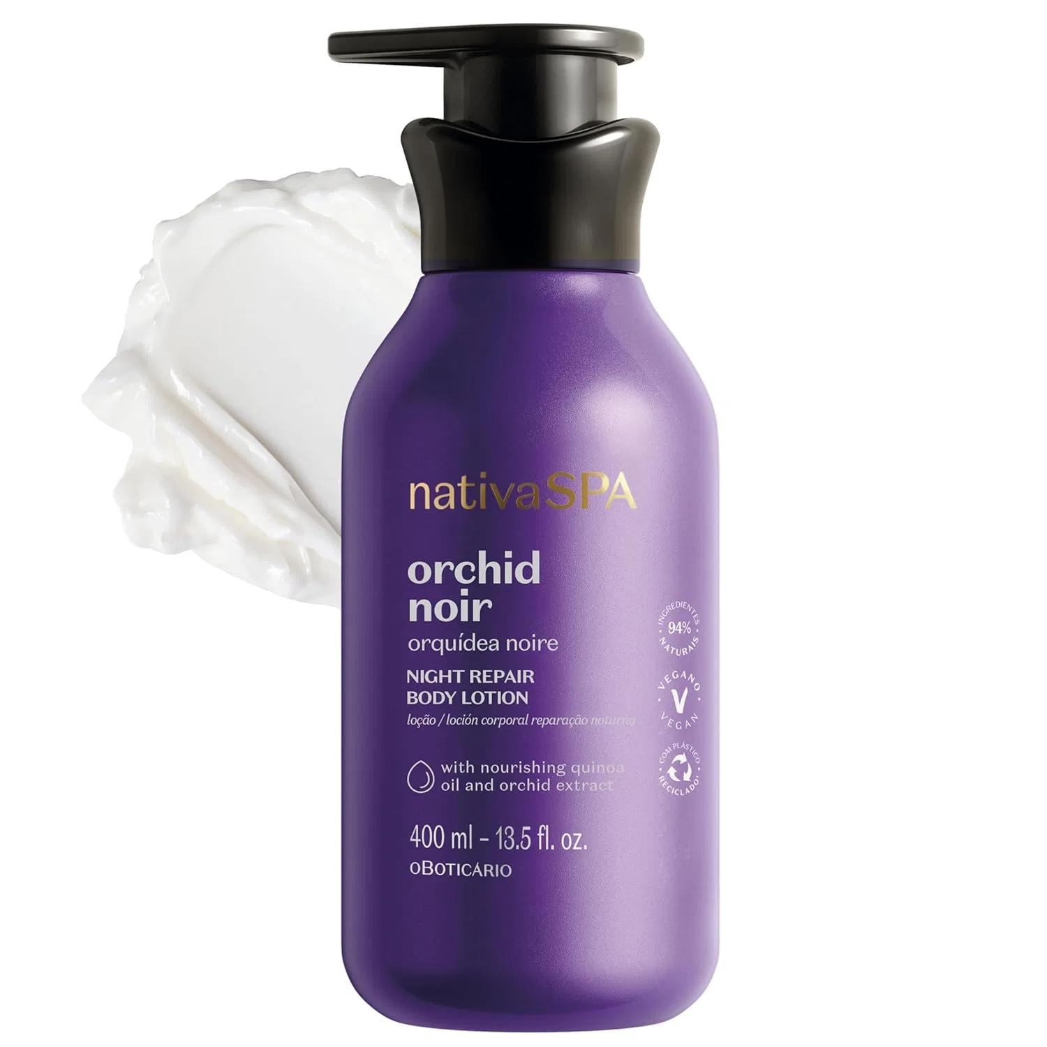 Увлажняющий лосьон для тела Native Orquidea Noire SPA Nativa Spa O Boticário