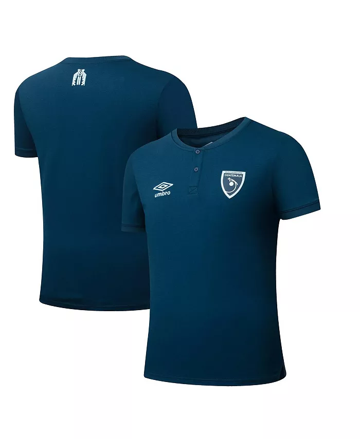 

Мужская поло с круглым вырезом Guatemala National Team 2025 в синем цвете Umbro