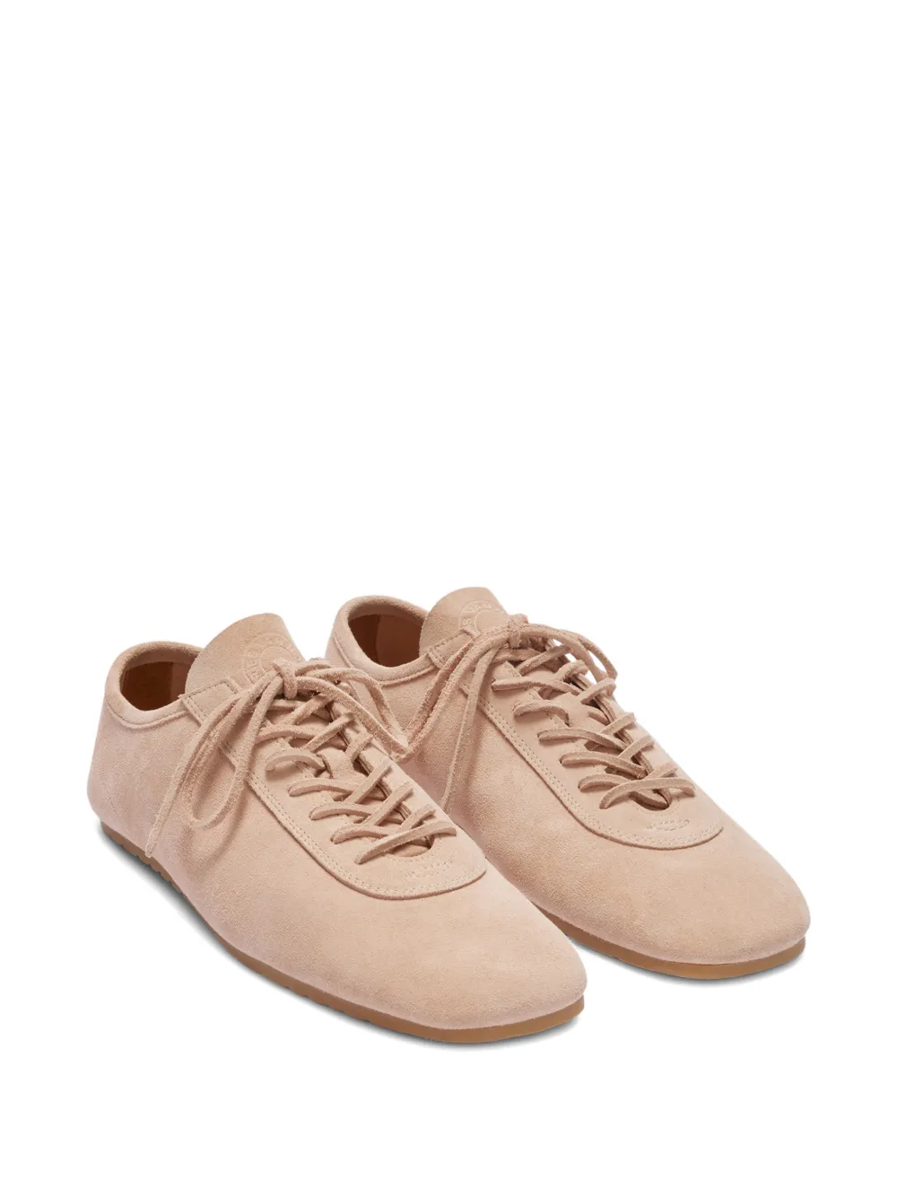 Замшевые кроссовки Dries Van Noten, бежевый — фото 2
