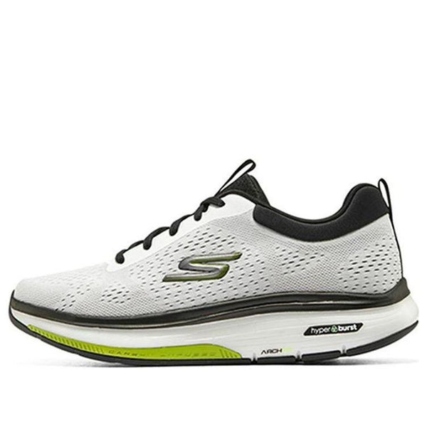 

Кроссовки go walk arch fit workout walker 'white black lime' Skechers, белый