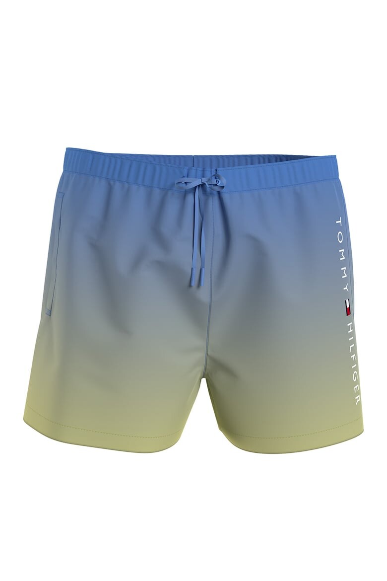 

Мужские шорты для плавания Tommy Hilfiger с эффектом перелива, желтые