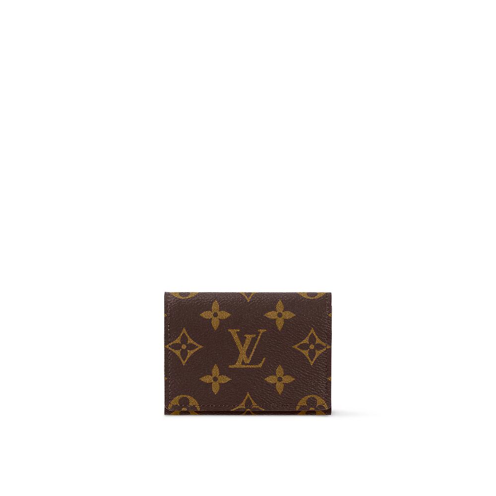 

Конверт-держатель для визиток Louis Vuitton, коричневый