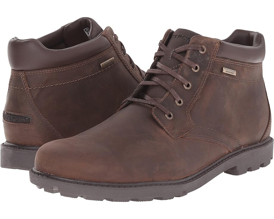 

Ботинки Rockport Storm Surge Water Proof Plain Toe, цвет Tan