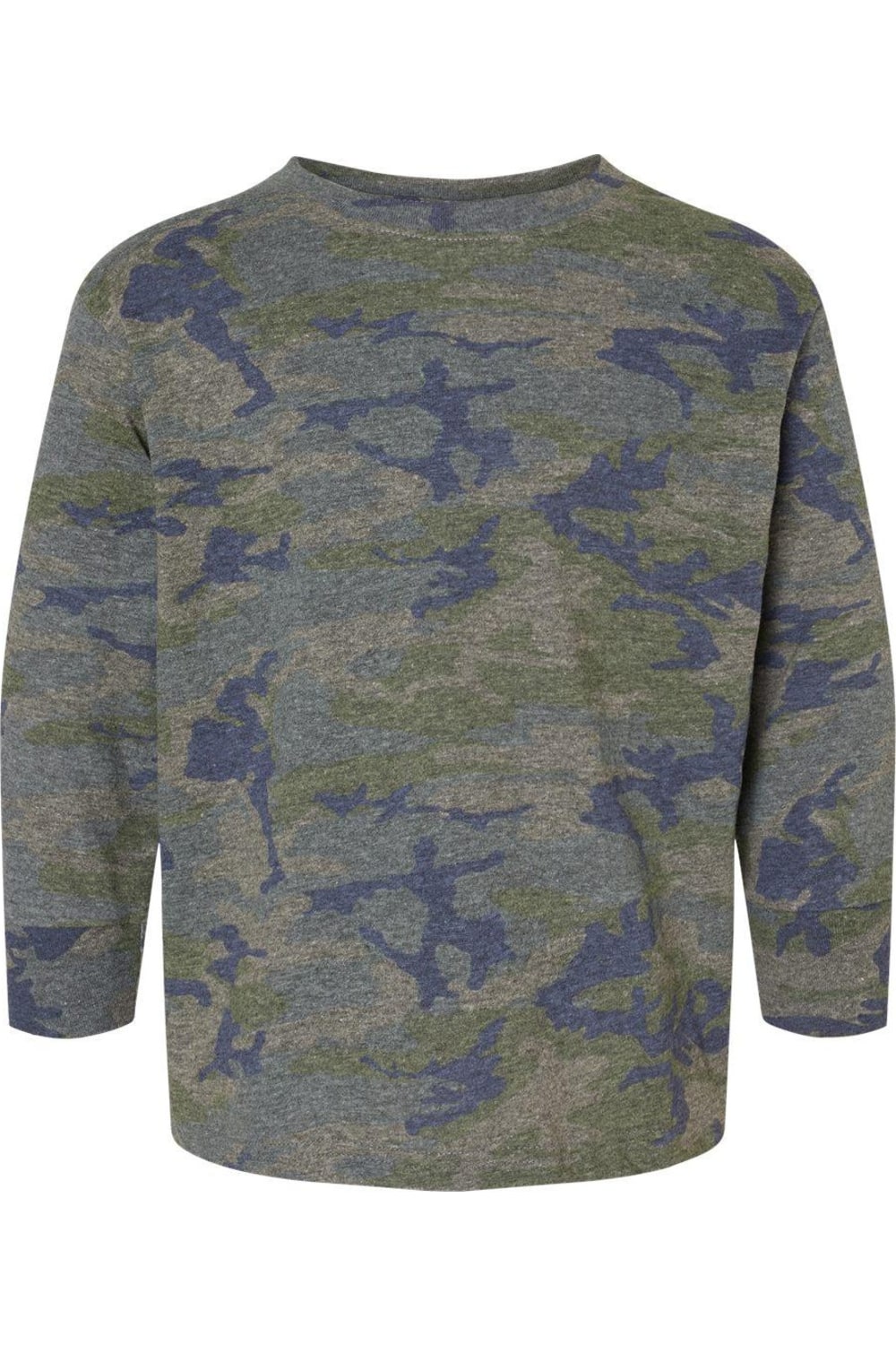 

Футболка с длинным рукавом из тонкого трикотажа для малышей Rabbit Skins, цвет vintage camo