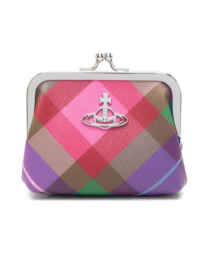 

Кошелек в клетку тартан Vivienne Westwood, мультиколор