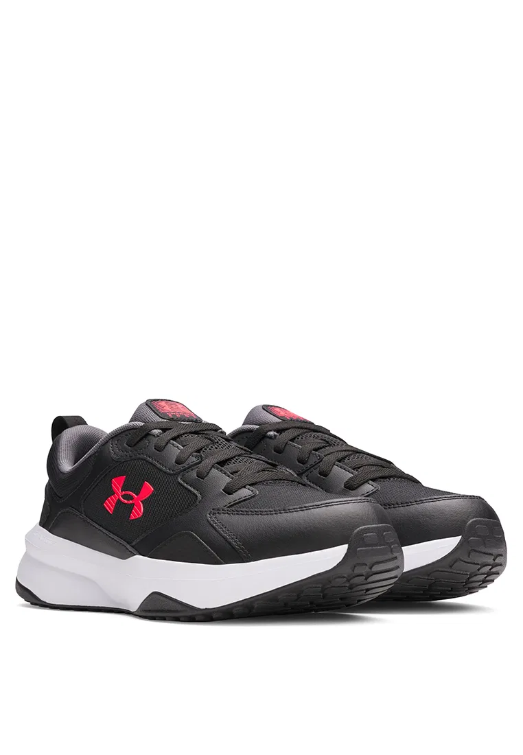 Кроссовки для тренировок Charged Edge, мужские Under Armour, белый/черный/красный — фото 2