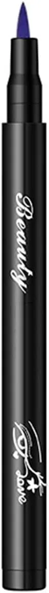 Подводка для глаз жидкая Silky Liquid Eyeliner, 12 цветов, коричневый, 0.8 мл, Generic