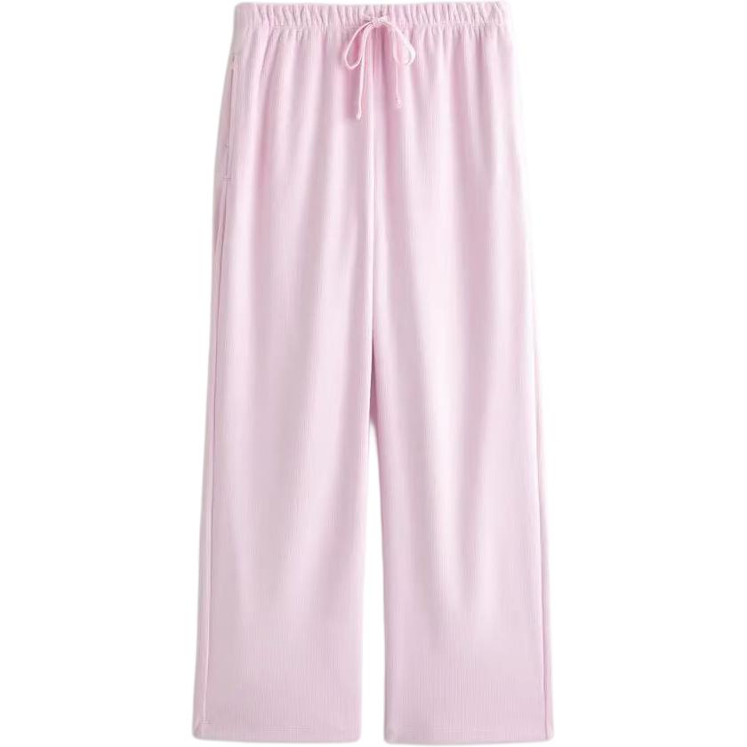 

Женские повседневные брюки Abercrombie＆Fitch, розовый