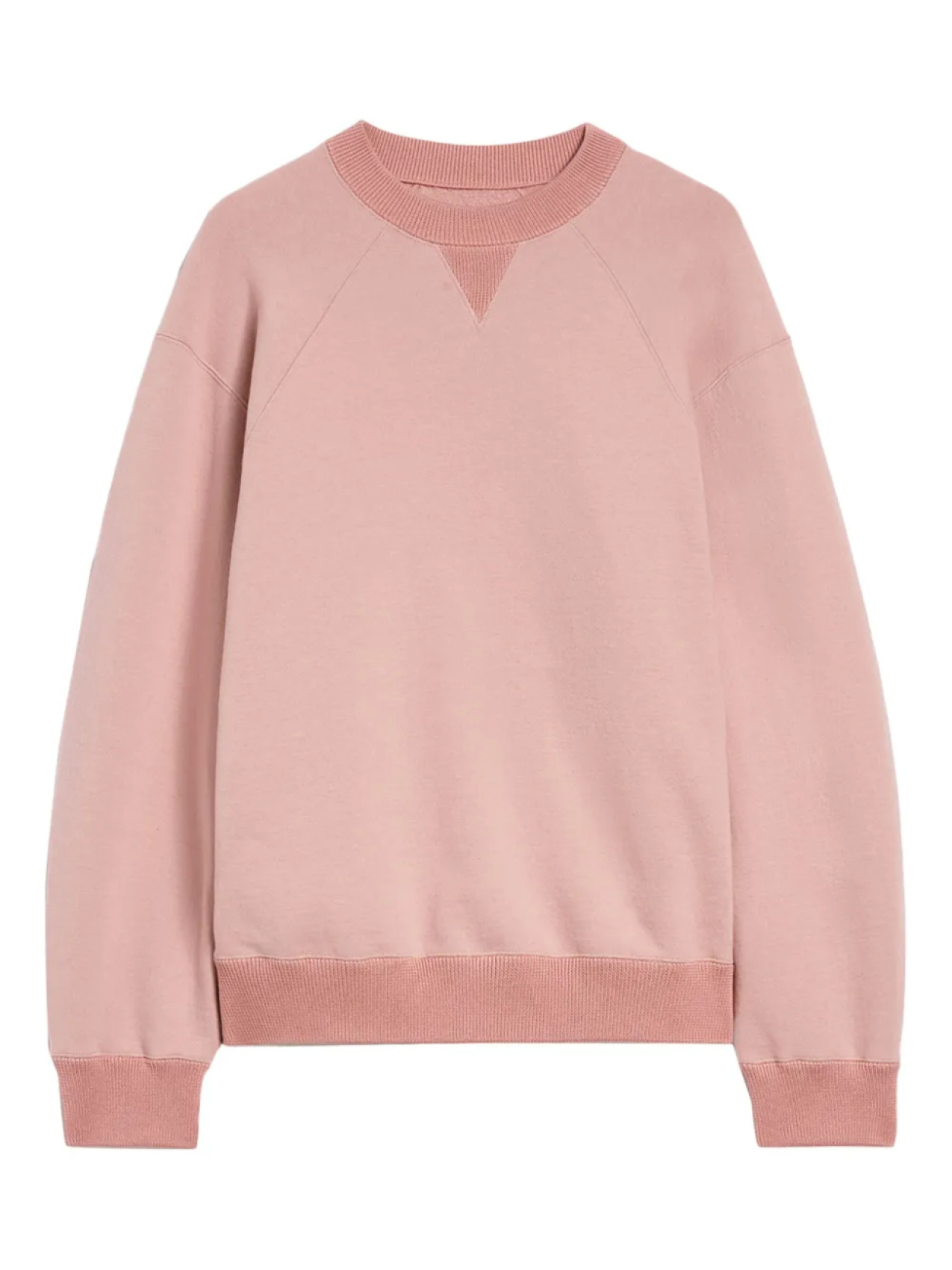 

Jil Sander толстовка с круглым вырезом, розовый
