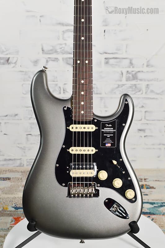 

Электрогитара Fender American Professional II Stratocaster HSS Mercury w/Case