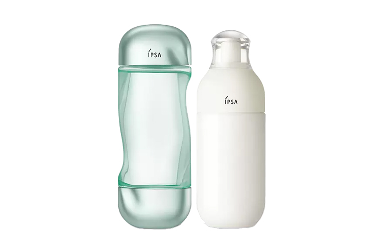 Набор для увлажнения 9th SE Water Lotion IPSA, Mixed dry sensitive skin SE3 белый 175ml + SE3 flowing золотой water 200ml — фото 4