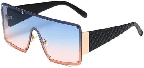 

Солнцезащитные очки с крупной оправой и цельным корпусом для женщин, солнцезащитные очки для активного отдыха, женские очки с защитой от УФ-излучения UV400 MTZJH, A7