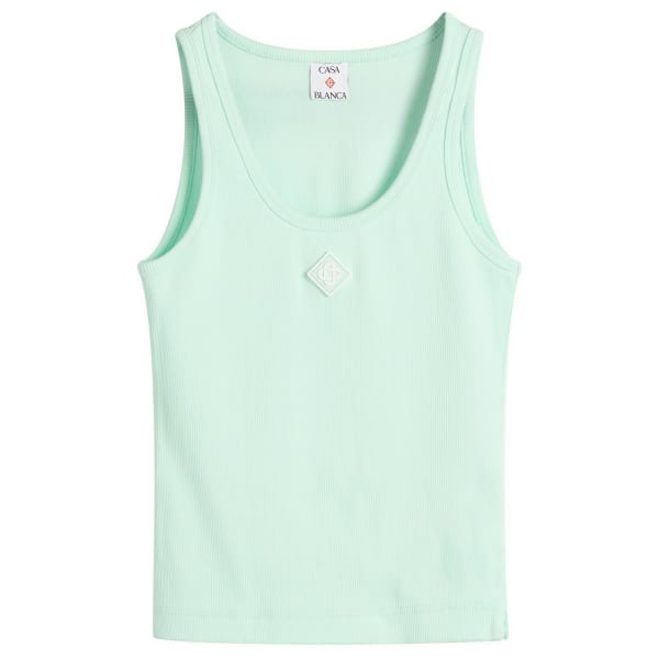 

Ребристый топ Casablanca, мятный