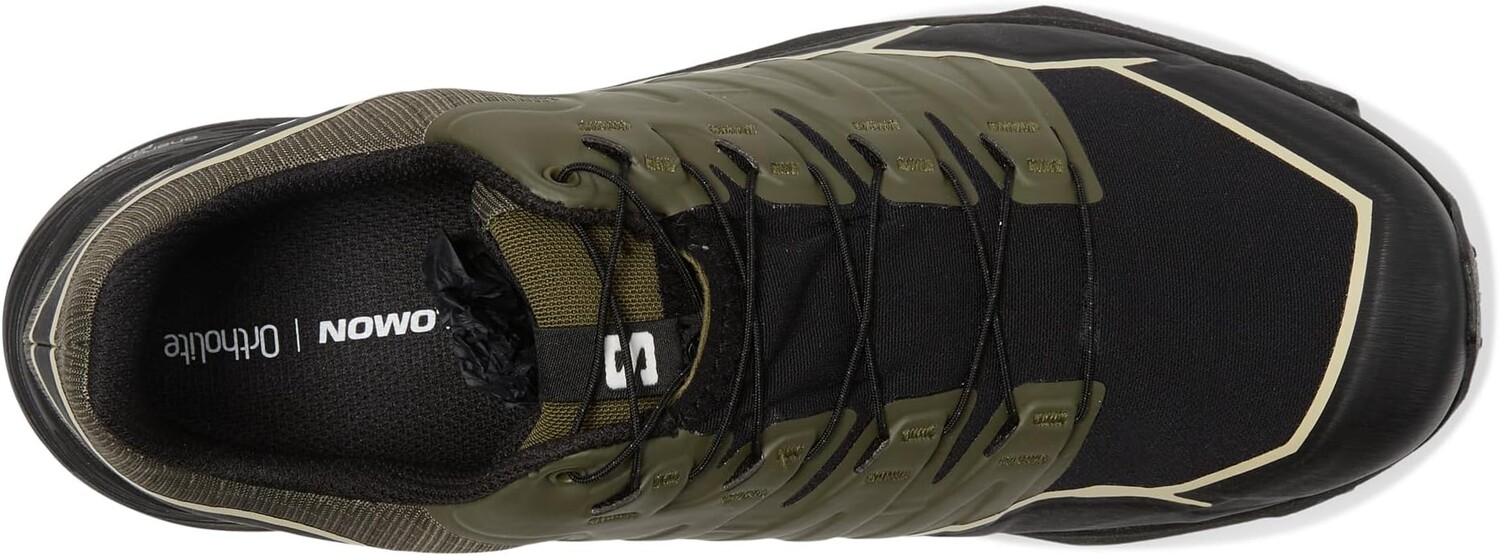 Кроссовки Thundercross GORE-TEX Salomon, цвет Olive Night/Black/Alfalfa — фото 2