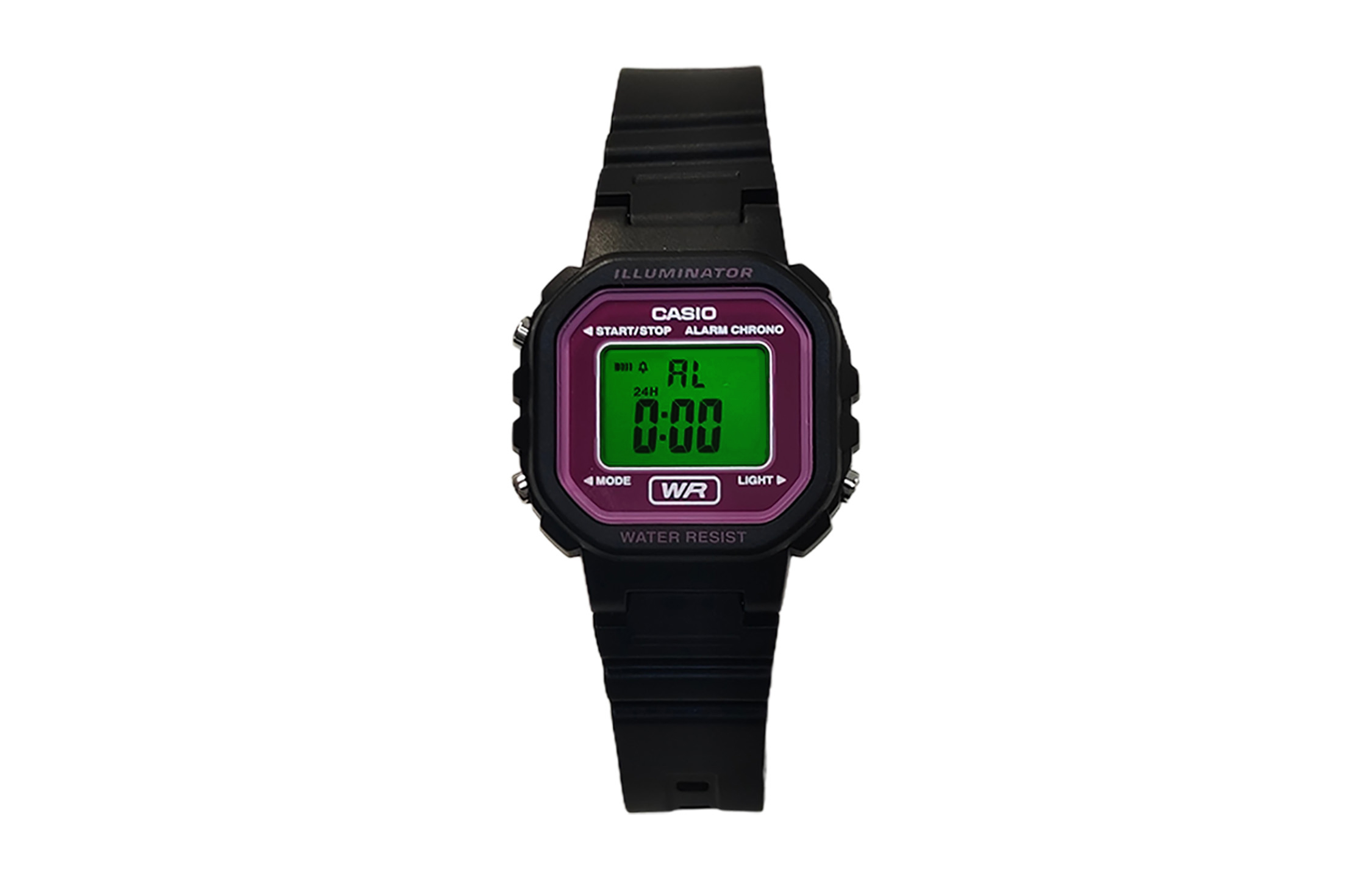 

CASIO Часы Retrofit Series Quartz Movement Resin Strap Watch Men's Watch Purple Watch Dial