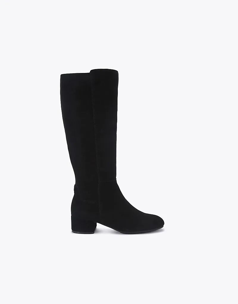 Сапоги Carvela Gaia из черной замши