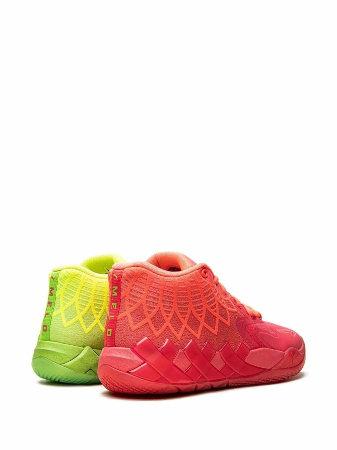 Кроссовки MB.01 LaMelo Ball из коллаборации с Rick and Morty PUMA, красный — фото 3