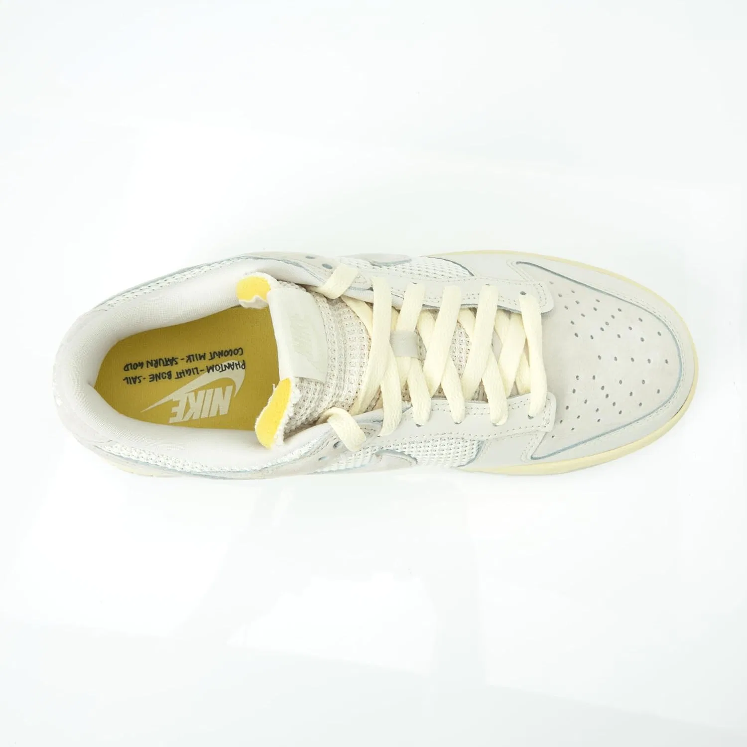 Мужские кроссовки NIKE Dunk Low, Phantom Light Bone Sail Coconut Milk — фото 3