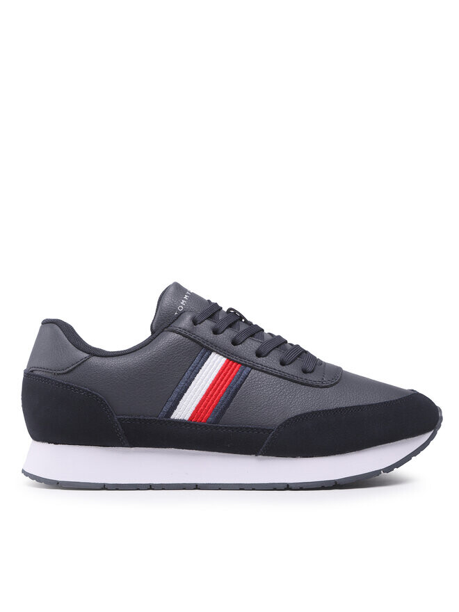 

Кроссовки Core Eva Runner Corporate Lea Tommy Hilfiger, темно-синий