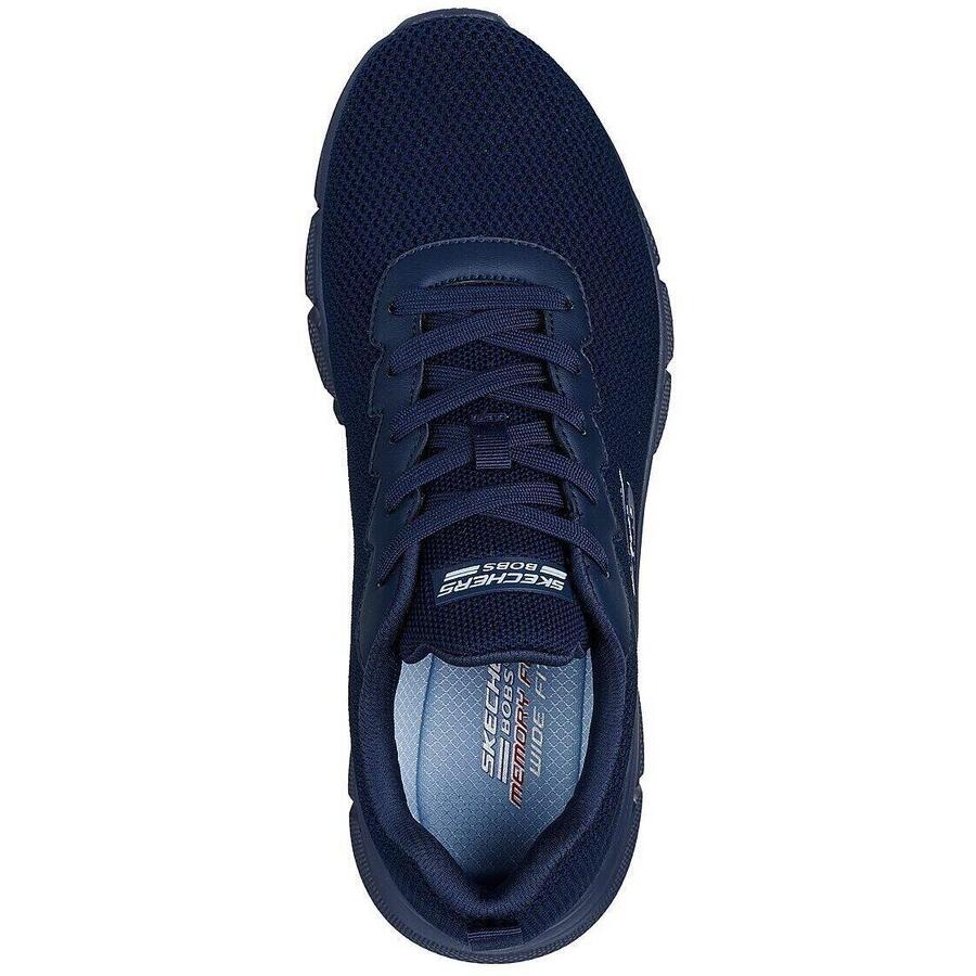 Кроссовки Skechers Bobs B Flex — Chill, синие, мужские — фото 2