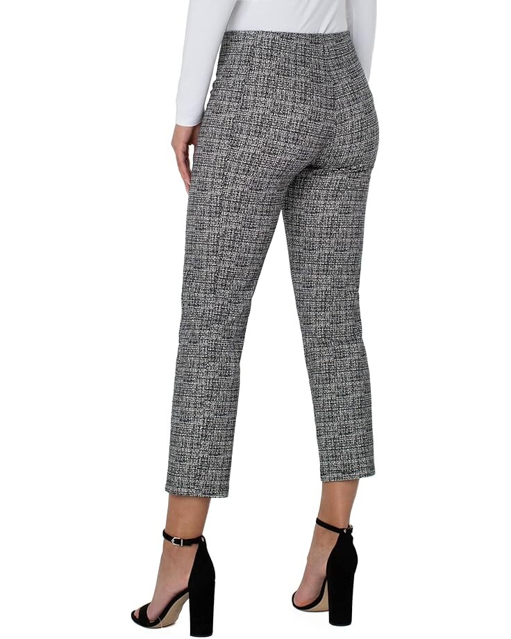 

Брюки Liverpool Los Angeles Slim Leg Reese, цвет Black/White Distress Plaid
