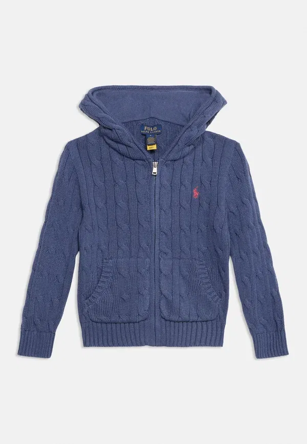 Худи-кардиган на молнии Polo Ralph Lauren, старый королевский синий — фото 3