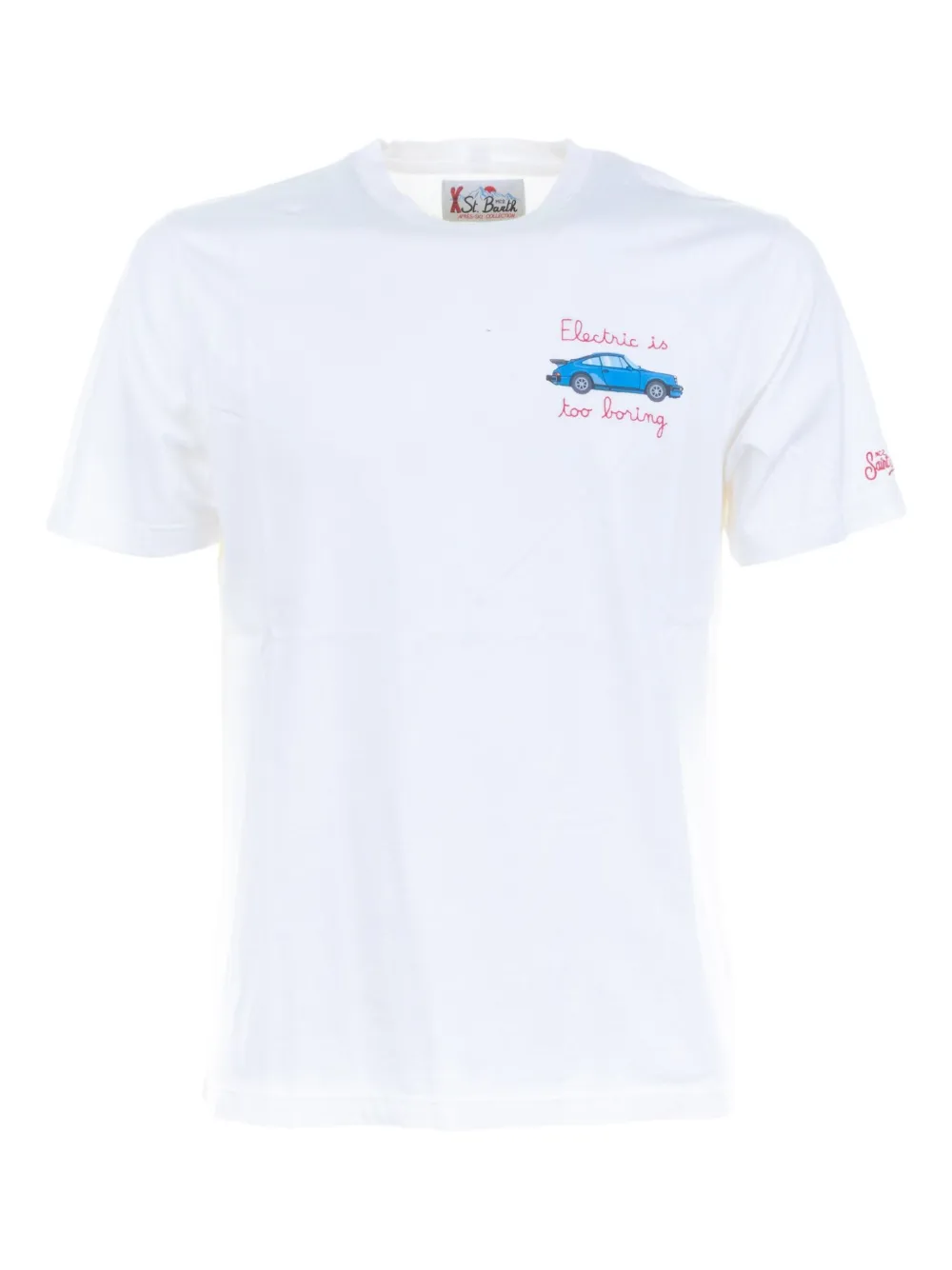 

Футболка "Электричество слишком скучно" MC2 SAINT BARTH, белый