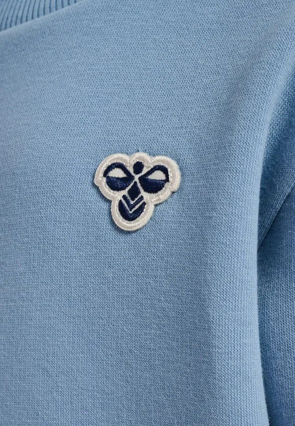 Миниатюрная свободная толстовка с круглым вырезом и изображением пчелы Hummel, Faded Denim — фото 4