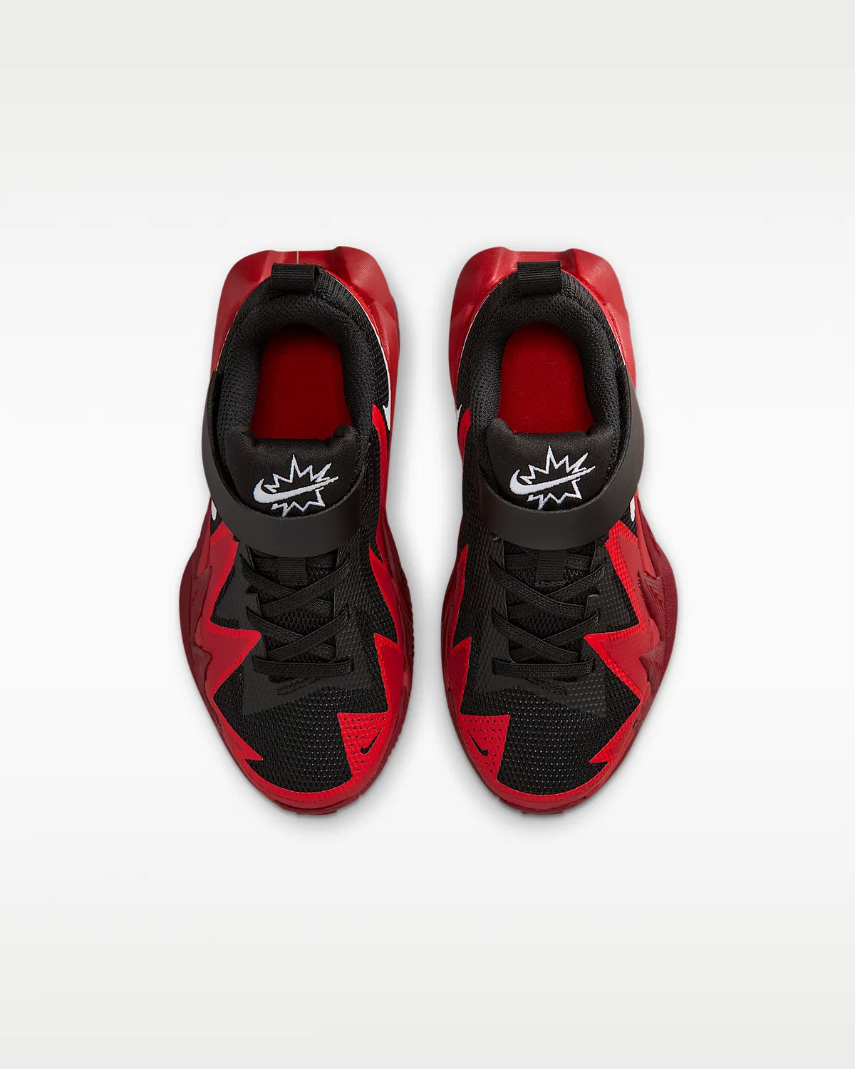 Кроссовки баскетбольные Nike S.T. Dynamite для маленьких детей, Black/University Red/Gym Red/White — фото 4
