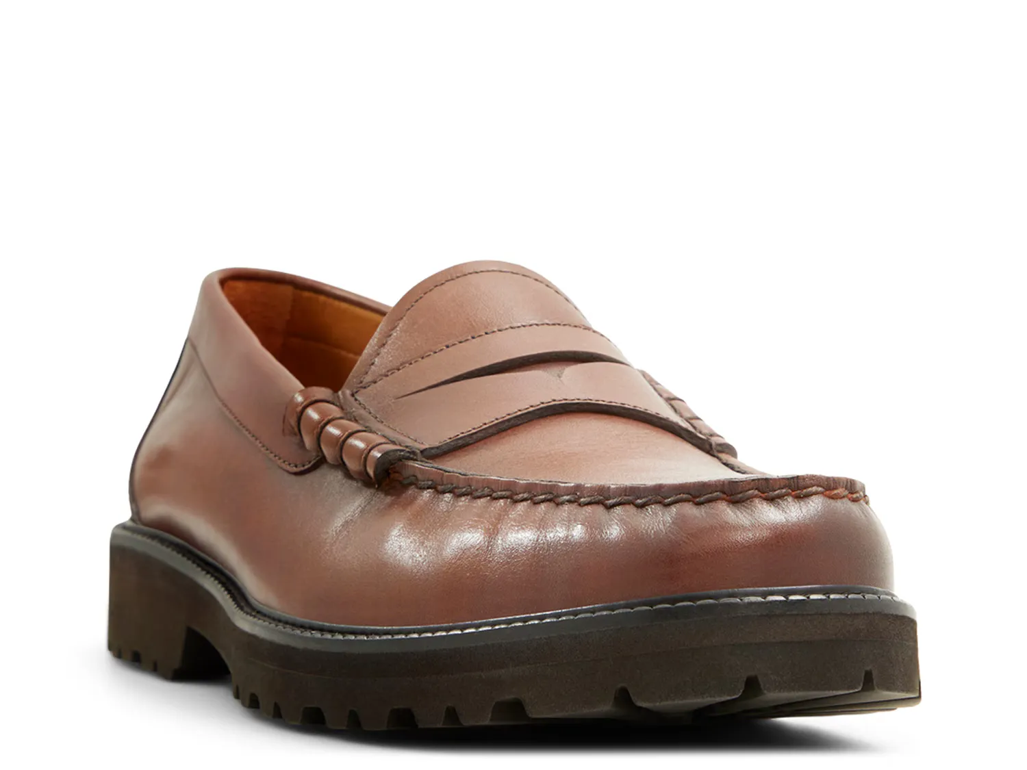 

Лоферы Bleecker Penny Loafer Brooks Brothers, цвет cognac