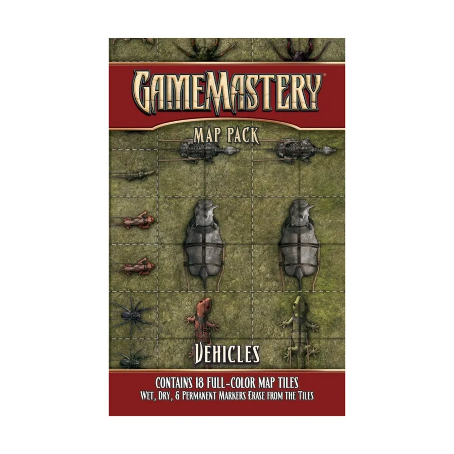 

Пакет карт — Транспортные средства, GameMastery & Pathfinder - Map Packs - Assorted
