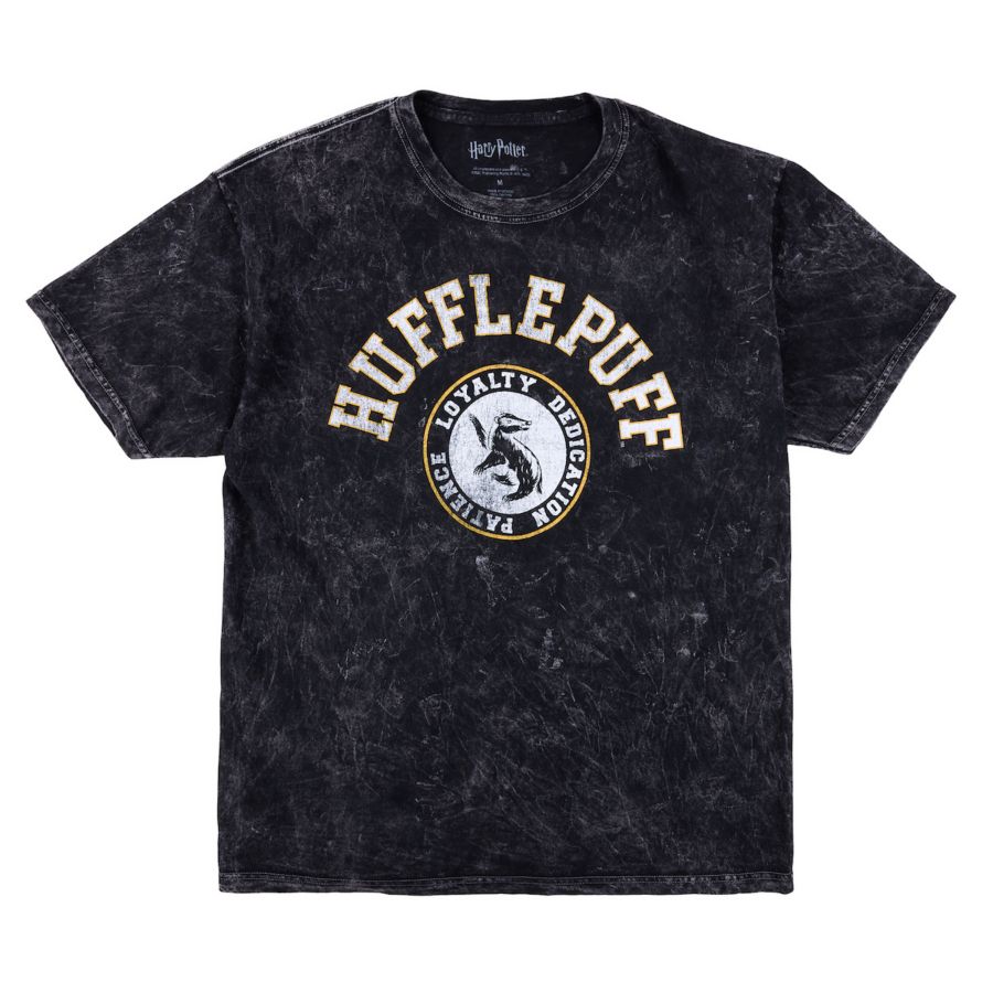 

Мужская футболка с коротким рукавом и круглым вырезом в стиле Хаффлпафф, черная, винтажная, с эффектом минеральной стирки, размер XXL Harry Potter, Black wash, Черный, Мужская футболка с коротким рукавом и круглым вырезом в стиле Хаффлпафф, черная, винтаж