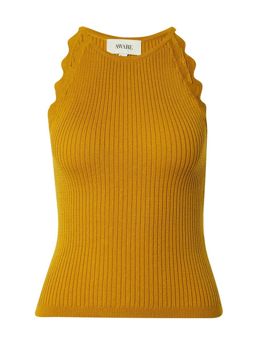 

Топ Aware Knitted Top VMFERNANDA, цвет Saffron