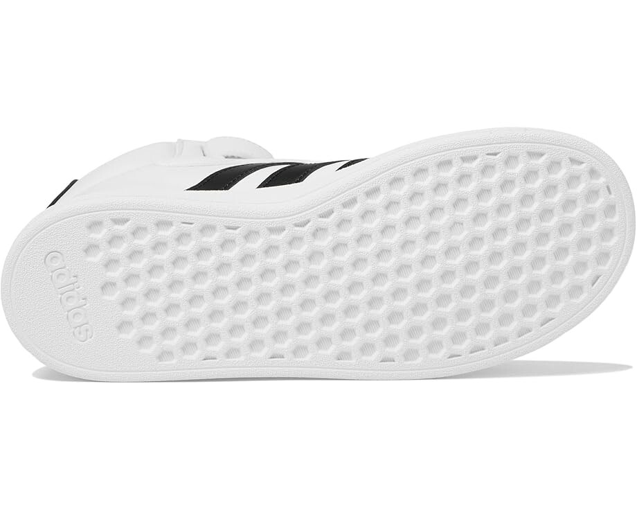 Кроссовки adidas Kids Grand Court Mid Shoes, цвет White/Black/White — фото 3