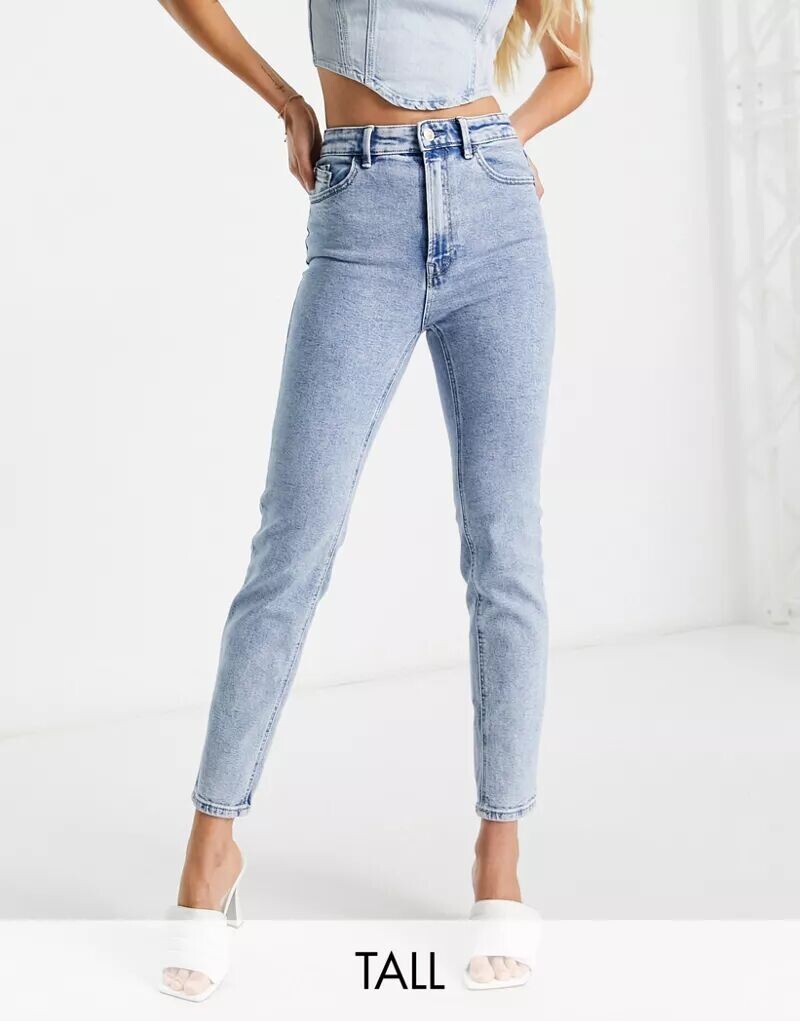 

Эластичные синие узкие джинсы Stradivarius Tall, Серый, Эластичные синие узкие джинсы Stradivarius Tall