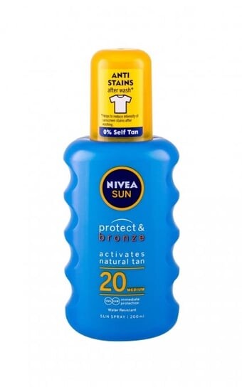 

Солнцезащитный спрей 200 мл Nivea Sun Protect & Bronze